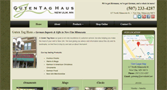 Desktop Screenshot of gutentaghaus.com